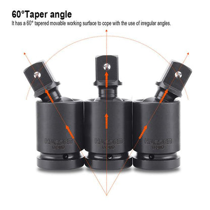 Junta Universal de Impacto HARDEN 1/2” (12,7 mm) em Aço Cromo Molibdênio