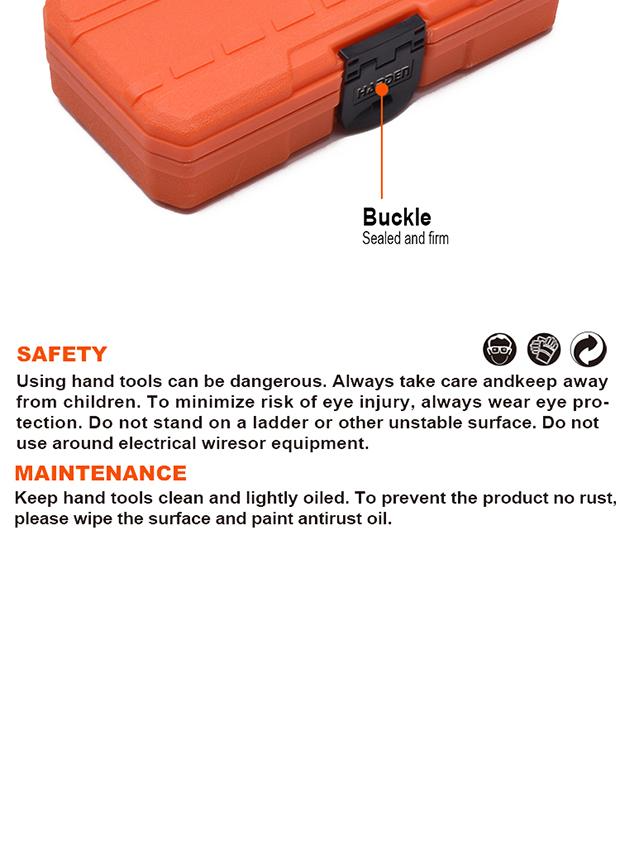 Jogo de Pontas Torx de Impacto HARDEN 1/2” (12,7 mm) com 8 Peças em Aço Cromo Molibdênio