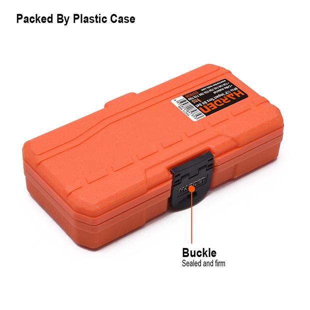 Jogo de Pontas Torx de Impacto HARDEN 1/2” (12,7 mm) com 8 Peças em Aço Cromo Molibdênio