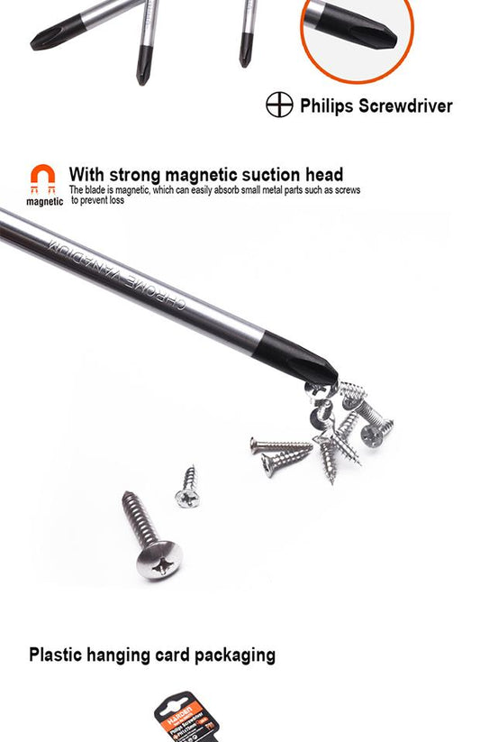 Chave de Fenda HARDEN com Cabo TPR – Aço CR-V 6150 Temperado (modelos variados)