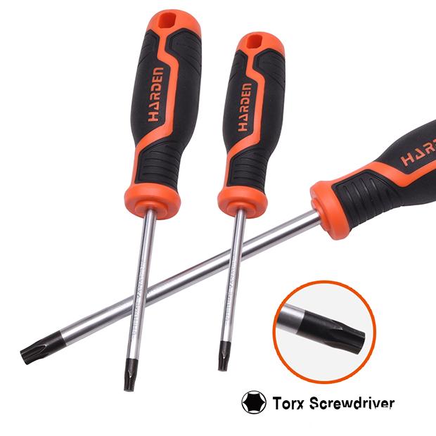Chave Torx Harden com Cabo Soft TPR – Alta Resistência em CR-V 6150 para Uso Profissional