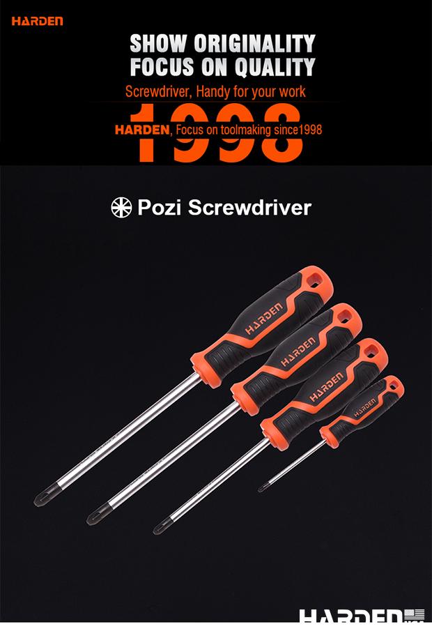 Chave Torx Harden com Cabo Soft TPR – Alta Resistência em CR-V 6150 para Uso Profissional