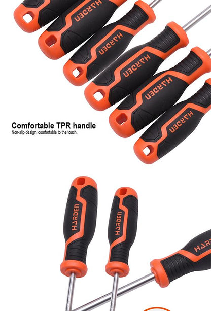 Chave Torx Harden com Cabo Soft TPR – Alta Resistência em CR-V 6150 para Uso Profissional