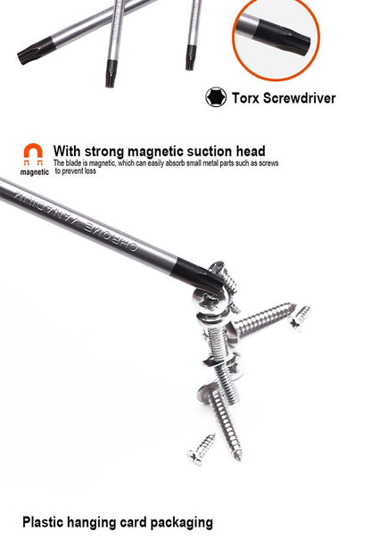 Chave Torx Harden com Cabo Soft TPR – Alta Resistência em CR-V 6150 para Uso Profissional