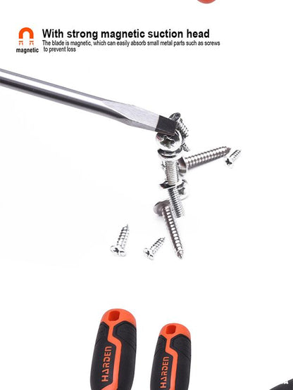 Jogo de Chaves de Fenda, Phillips e Torx HARDEN 100 mm (6 Peças)