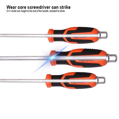 Chave Phillips HARDEN PH1 100mm, PH2 150mm e PH3 200mm – Aço CR-V Temperado e Cabo TPR Antiderrapante