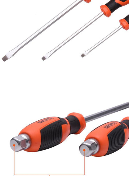 Jogo de Chaves de Fenda HARDEN CR-V com Cabo TPR – Modelos 5×100, 6×150 e 8×200 mm