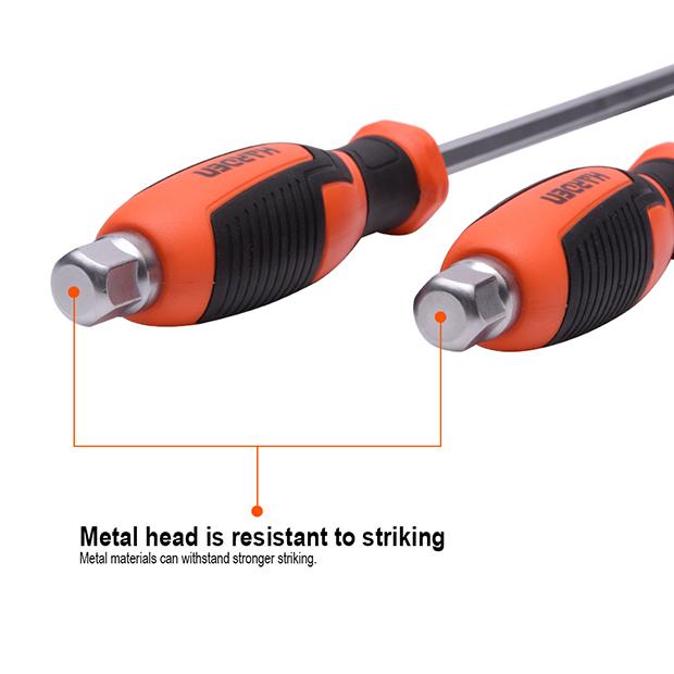 Jogo de Chaves de Fenda HARDEN CR-V com Cabo TPR – Modelos 5×100, 6×150 e 8×200 mm