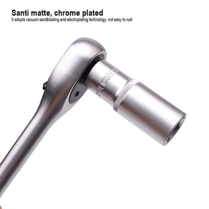 HARDEN – Soquete Longo Sextavado 1/2" em Aço CR-V (Várias Medidas)