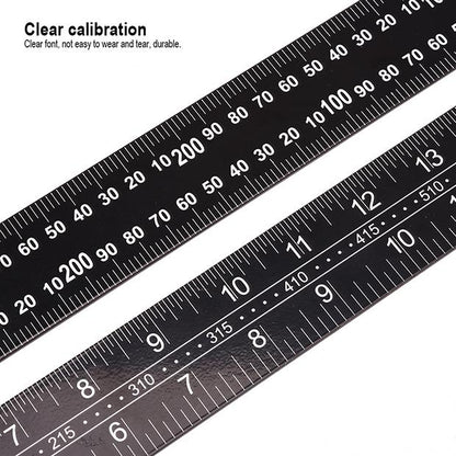 Esquadro de Aço HARDEN 600x400mm (23,62x15,75") Espessura 2,0mm com Graduação Impressa