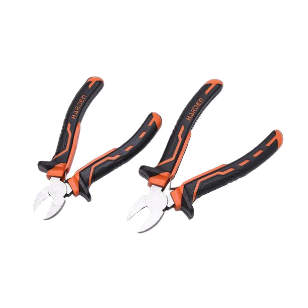 Alicate de Corte Diagonal Harden 6" (150 mm) e 8" (200 mm) – Aço Carbono com Cabo Antiderrapante