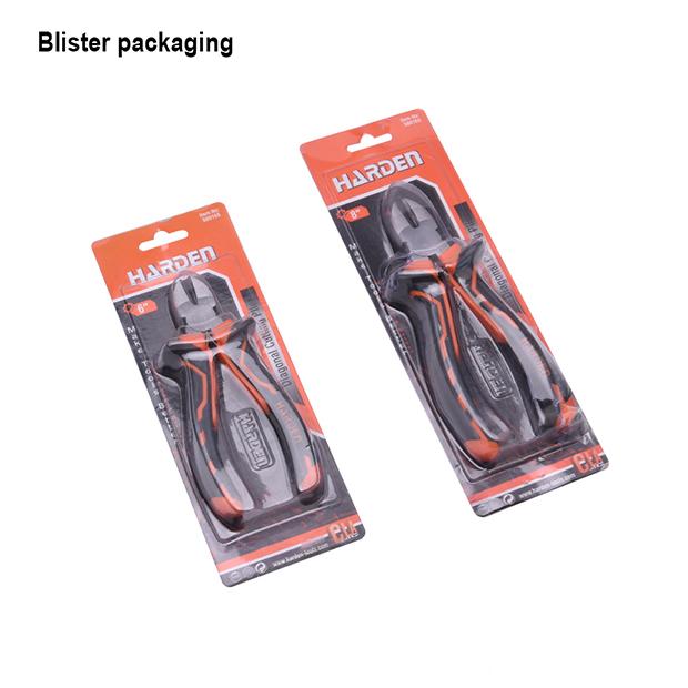 Alicate de Corte Diagonal Harden 6" (150 mm) e 8" (200 mm) – Aço Carbono com Cabo Antiderrapante