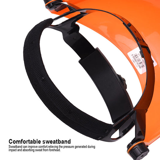 Protetor Facial HARDEN 275 mm com Suporte em Polipropileno e Viseira em Policarbonato – Ajuste com Catraca