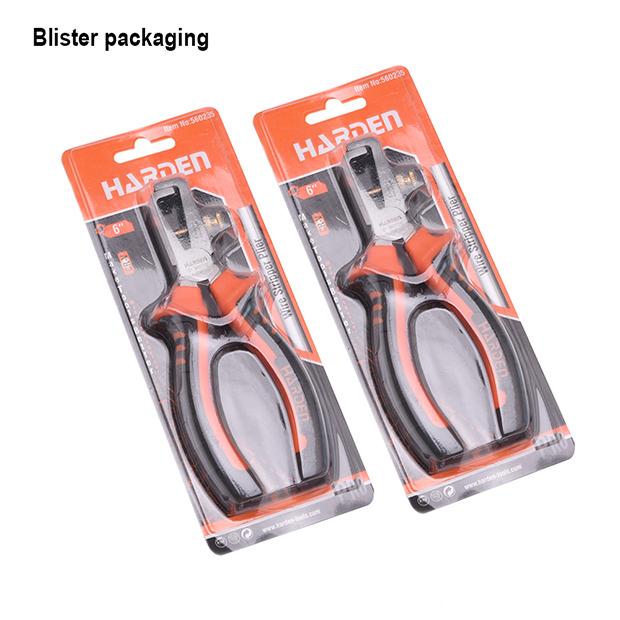 Alicate Decapador HARDEN 6" (152 mm) – Corte, Decapagem e Crimpagem com Alta Precisão