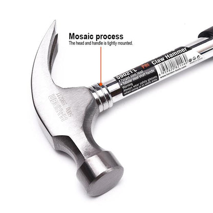 Martelo de Unha HARDEN com Cabo Tubular em Aço e Empunhadura Emborrachada – Modelos 250g e 450g