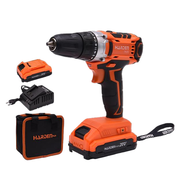 Parafusadeira Sem Fio 20V (com 2 baterias e bolsa de nylon)