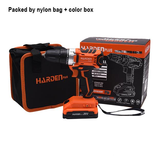 Parafusadeira Sem Fio 20V (com 2 baterias e bolsa de nylon)