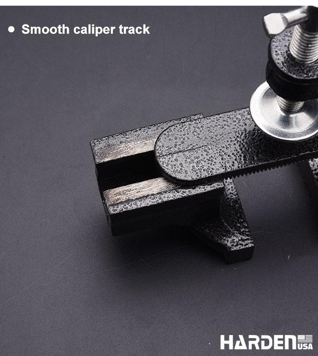 HARDEN Torno de Bancada Mini 50 mm em Aço Fundido – Compacto e Resistente