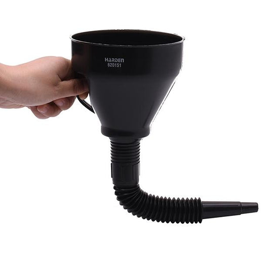 Funil Flexível HARDEN 140×380 mm – Alto Alcance, Estrutura Reforçada e Uso Profissional