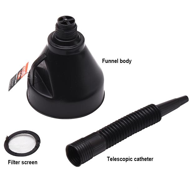 Funil Flexível HARDEN 140×380 mm – Alto Alcance, Estrutura Reforçada e Uso Profissional