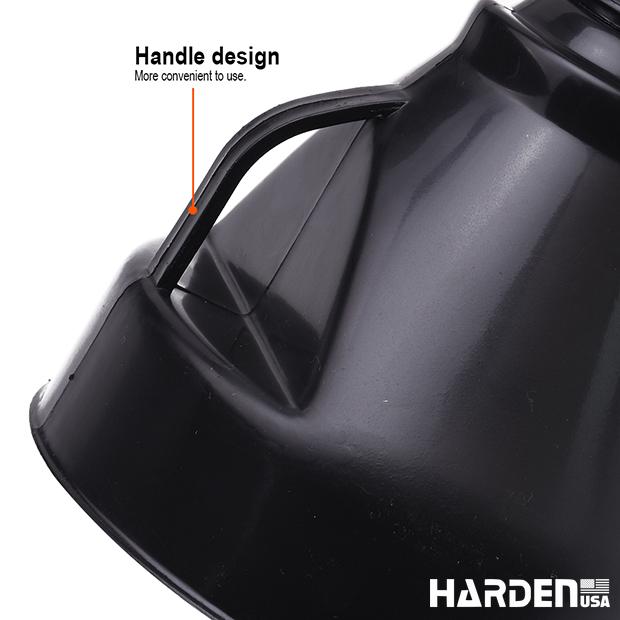 Funil Flexível HARDEN 140×380 mm – Alto Alcance, Estrutura Reforçada e Uso Profissional