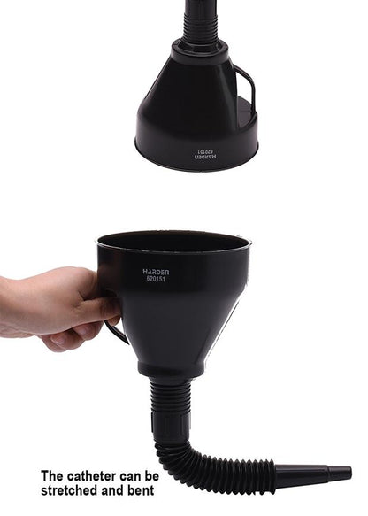 Funil Flexível HARDEN 140×380 mm – Alto Alcance, Estrutura Reforçada e Uso Profissional