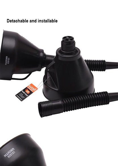 Funil Flexível HARDEN 140×380 mm – Alto Alcance, Estrutura Reforçada e Uso Profissional