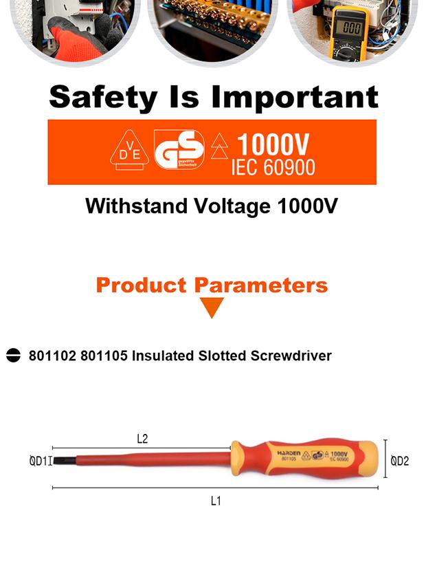 Conjunto de Ferramentas Isoladas - 6 Peças