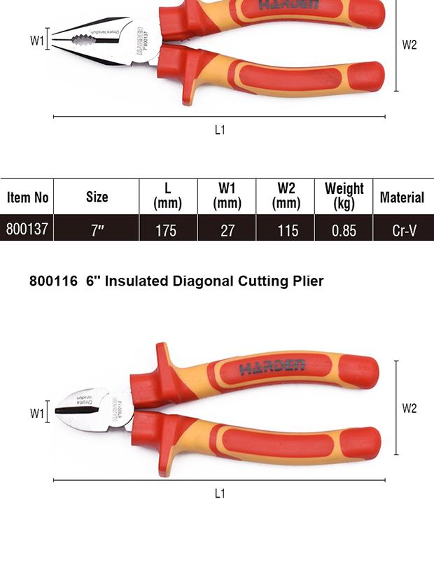 Conjunto de Ferramentas Isoladas - 6 Peças