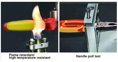 Jogo de Ferramentas Isoladas HARDEN 11 Peças – Certificado VDE/GS – Alicates, Chaves e Testador de Voltagem