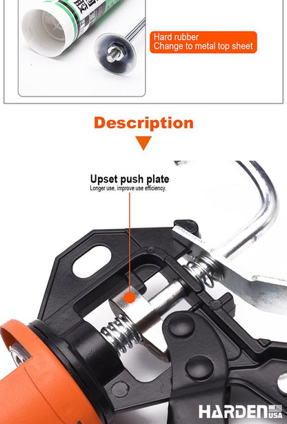 Aplicador de Silicone 15'' HARDEN em Alumínio com Alta Pressão