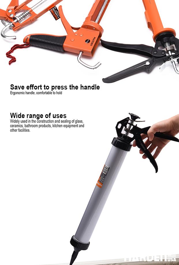 Aplicador de Silicone 15'' HARDEN em Alumínio com Alta Pressão