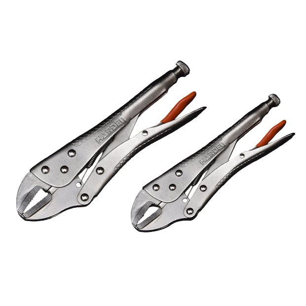 Alicate de Pressão HARDEN – Bico Reto e Abaulado em Aço Niquelado (7” e 10”)