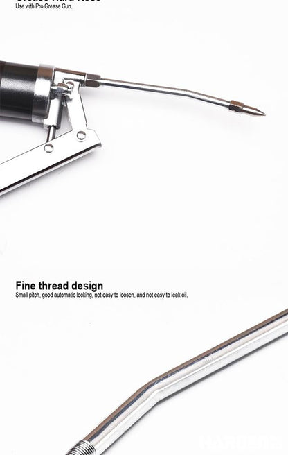 Mangueira de Graxa Harden 160 mm em Aço Reforçado para Engraxadeiras