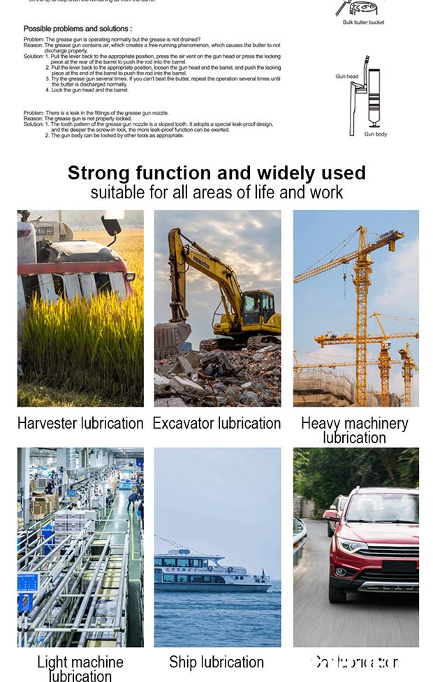 Mangueira de Graxa Harden 160 mm em Aço Reforçado para Engraxadeiras
