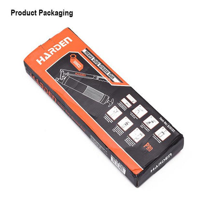 Pistola de Graxa Harden 500CC com Cabeçote Reforçado e Empunhadura Ergonômica