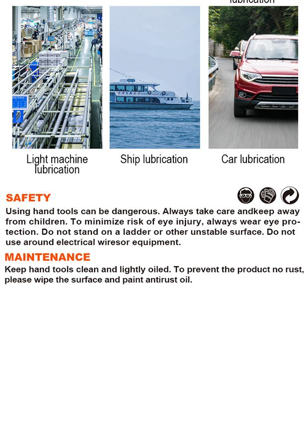 Pistola de Graxa Harden 500CC com Cabeçote Reforçado e Empunhadura Ergonômica