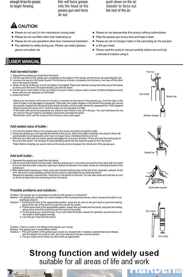 Mangueira Flexível de Graxa 300 mm Harden – Nylon Reforçado para Engraxadeiras