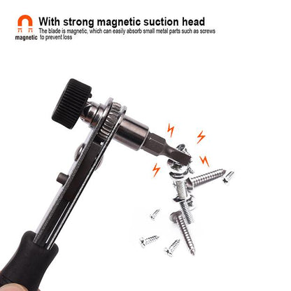 Conjunto de Chave de Catraca e Pontas de Chave de Fenda com 39 Peças