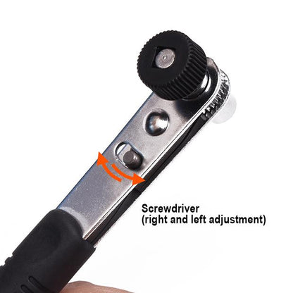 Conjunto de Chave de Catraca e Pontas de Chave de Fenda com 39 Peças