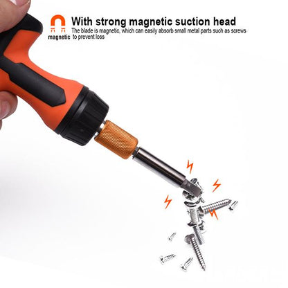 Jogo de Chave Catraca Tipo T com Bits HARDEN 46 Peças – Encaixe 1/4” (6,35 mm)