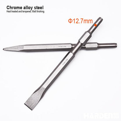 Talhadeira Encaixe Sextavado 17 mm x 280 mm HARDEN para Martelete Elétrico – Ponta ou Chata