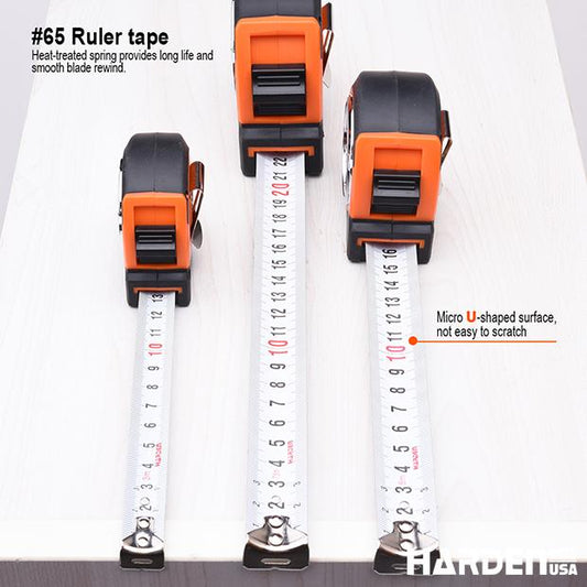 Trena Métrica Harden – Corpo Emborrachado Antichoque e Fita de Aço Reforçada (Todos os Modelos)