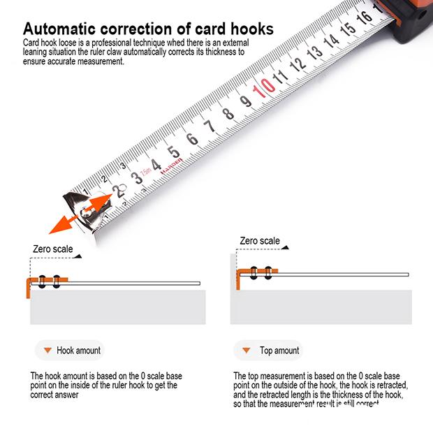 Trena Métrica Harden – Corpo Emborrachado Antichoque e Fita de Aço Reforçada (Todos os Modelos)