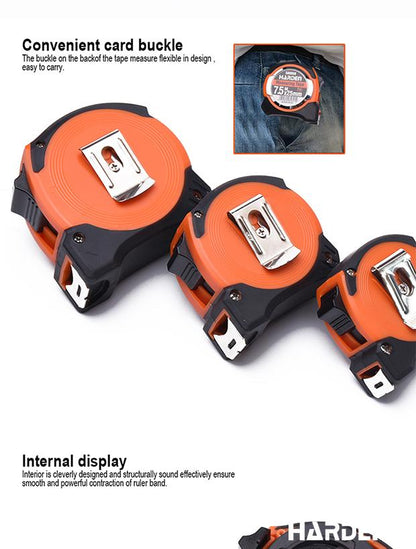 Trena Métrica Harden – Corpo Emborrachado Antichoque e Fita de Aço Reforçada (Todos os Modelos)