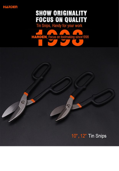 Tesoura para Chapa HARDEN em Aço Carbono Forjado