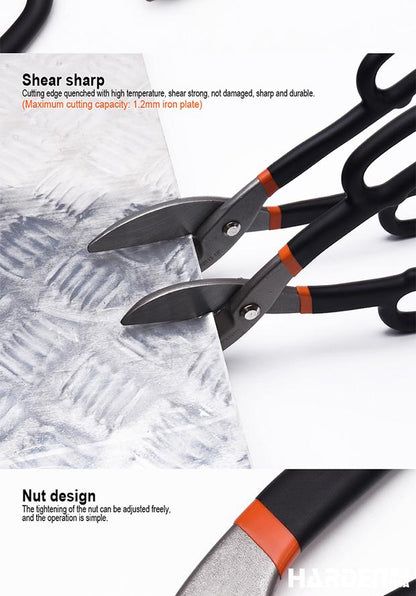 Tesoura para Chapa HARDEN em Aço Carbono Forjado