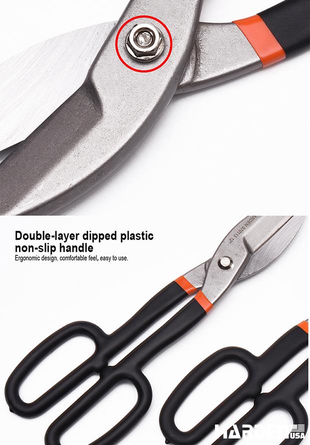 Tesoura para Chapa HARDEN em Aço Carbono Forjado