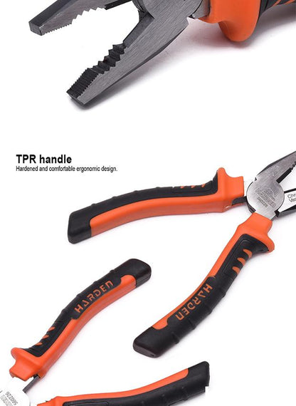 Alicate Universal Profissional HARDEN com Cabo Ergonômico TPR