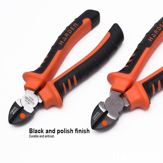 Alicate de Corte Diagonal HARDEN – Aço CR-V com Cabo Ergonômico